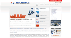 Desktop Screenshot of newtechinfosoft.com